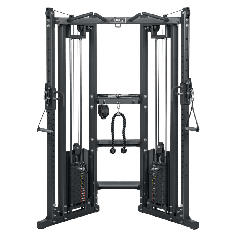 TAG Fitness (FT60) Functional Trainer (2x160 lb weight stacks) - Strength Machines - TAG Fitness