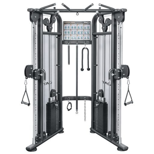 TAG Fitness (FUNC - TR - B) Functional Trainer (2 x 210 lb weight stacks) - Strength Machines - TAG Fitness