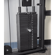TAG Fitness Functional Trainer 2x210 lb stacks Black Frame - Strength Machines - TAG Fitness