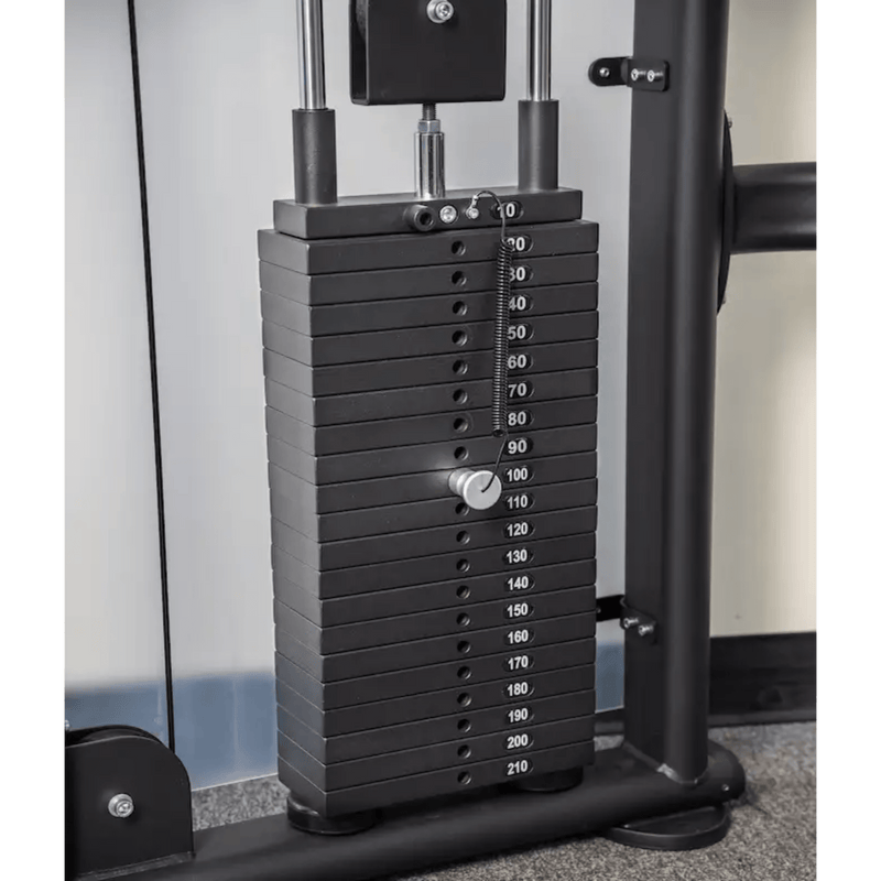 TAG Fitness Functional Trainer 2x210 lb stacks Black Frame - Strength Machines - TAG Fitness