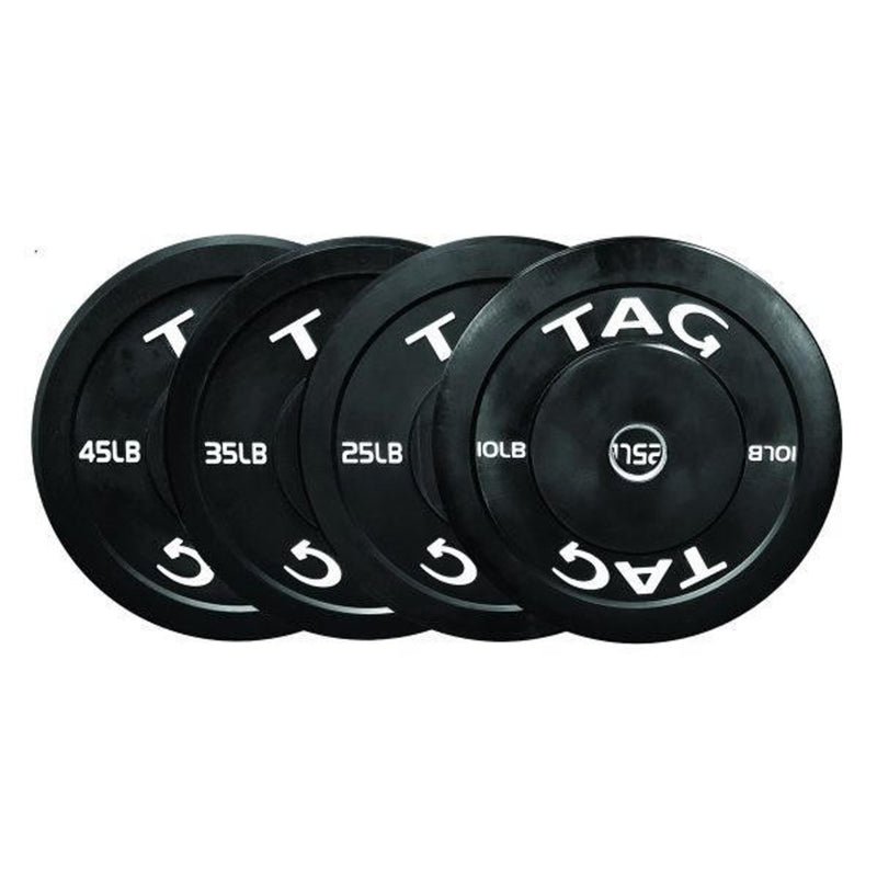 TAG Fitness Olympic Bumper Plates - Free Weights - TAG Fitness