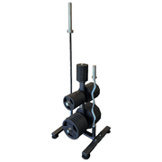 TAG Fitness Olympic Plate Tree with Bar Holder-Accessories-TAG Fitness