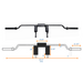 TAG Fitness Safety Squat Bar with padding - Accessories - TAG Fitness
