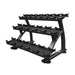 TAG Fitness Urethane Dumbbells & Rack (5 - 50 lbs) - Free Weights - TAG Fitness