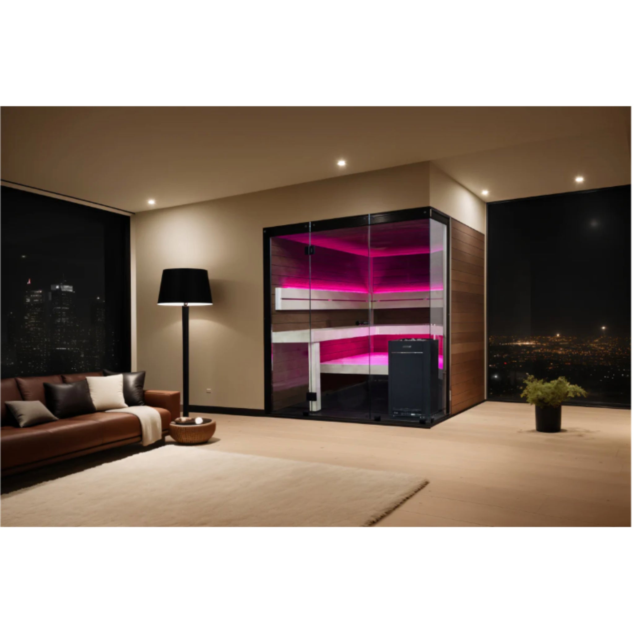 ThermaSol Block - Rustic Adler, Indoor Sauna - Saunas - ThermaSol