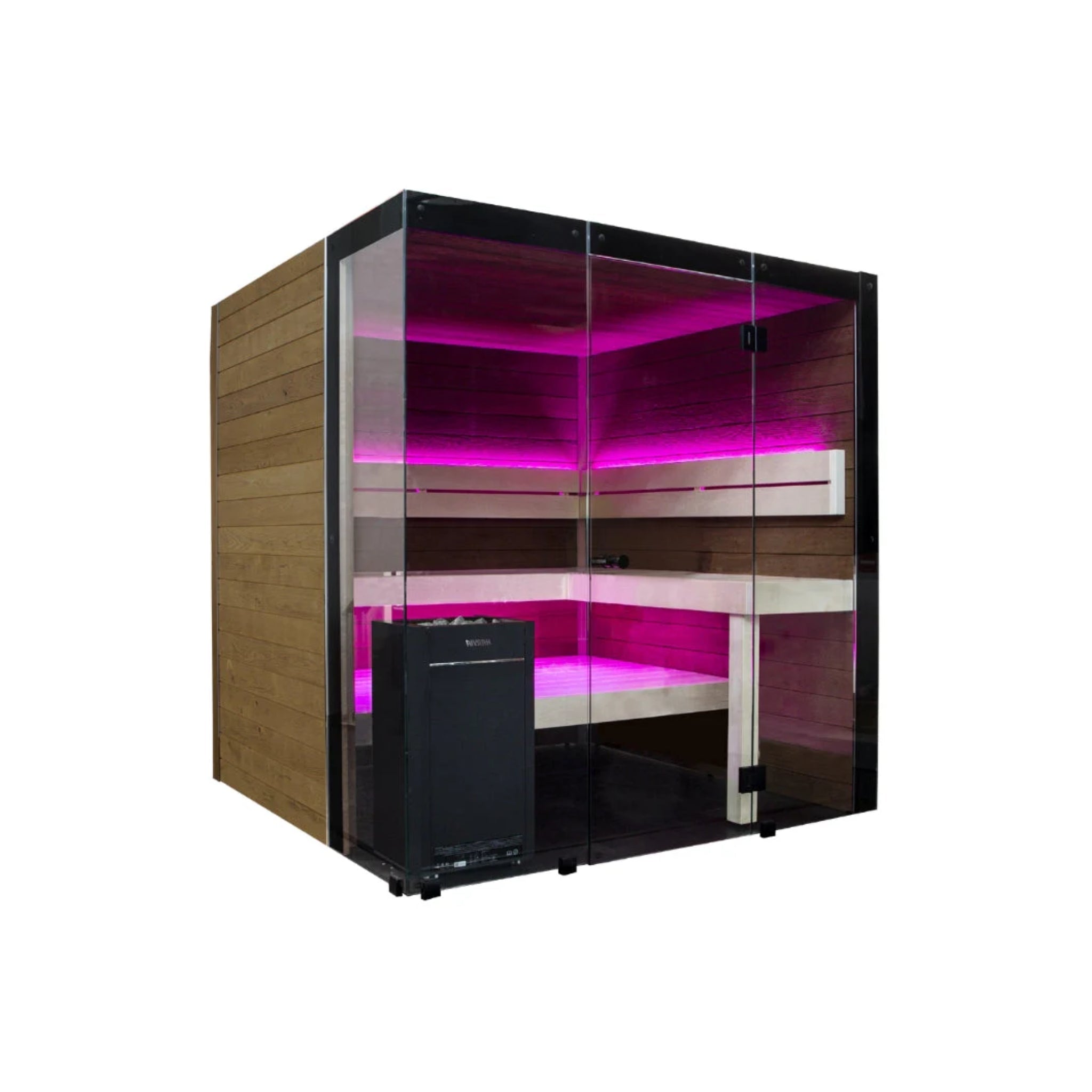 ThermaSol Block - Rustic Adler, Indoor Sauna - Saunas - ThermaSol