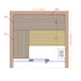 ThermaSol Fortis - Aspen, 3 - 4 Person, Outdoor Sauna - Saunas - ThermaSol