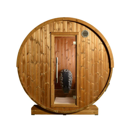 ThermaSol Kuuma V2 - Nordic Pine, 4 - 6 Person, Outdoor Barrel Sauna - Saunas - ThermaSol