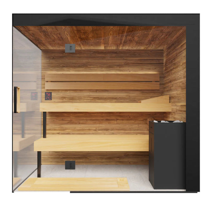ThermaSol Lumaria - Glass, Indoor Sauna - Saunas - ThermaSol