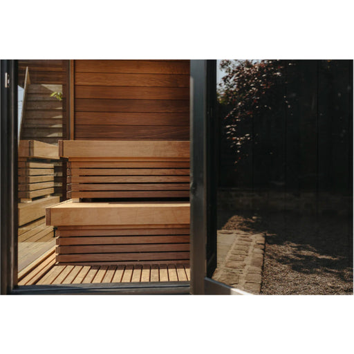 ThermaSol Nordic Misty - Dark Nordic Spruce, Outdoor Sauna - Saunas - ThermaSol