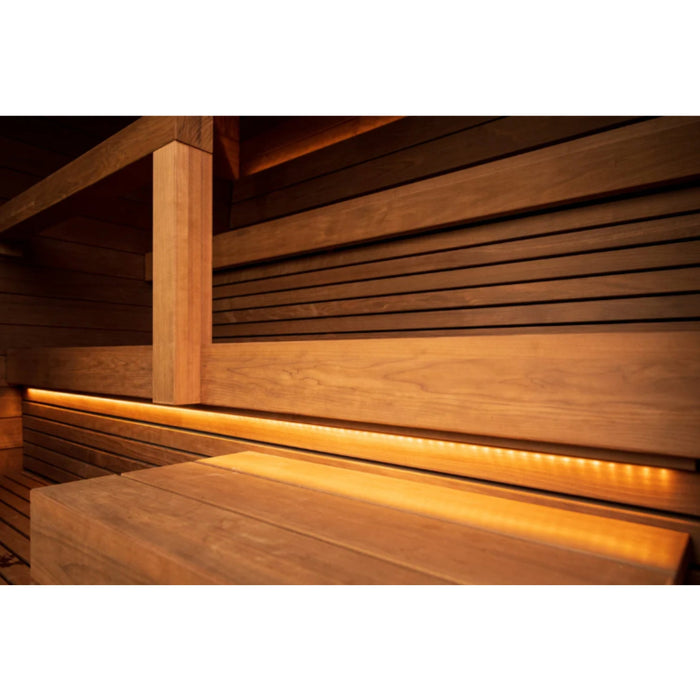 ThermaSol Nordic Misty - Dark Nordic Spruce, Outdoor Sauna - Saunas - ThermaSol