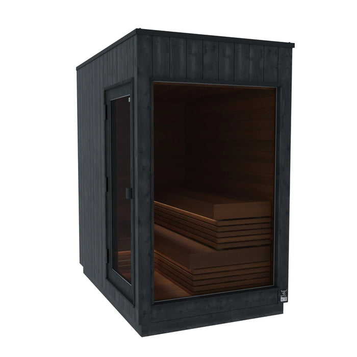 ThermaSol Nordic Misty - Dark Nordic Spruce, Outdoor Sauna - Saunas - ThermaSol