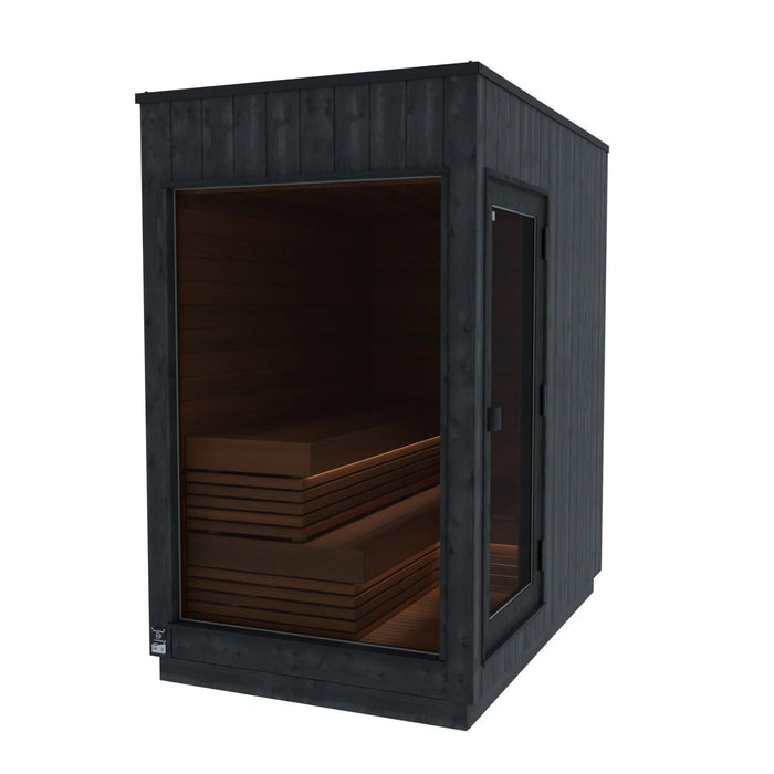 ThermaSol Nordic Misty - Dark Nordic Spruce, Outdoor Sauna - Saunas - ThermaSol