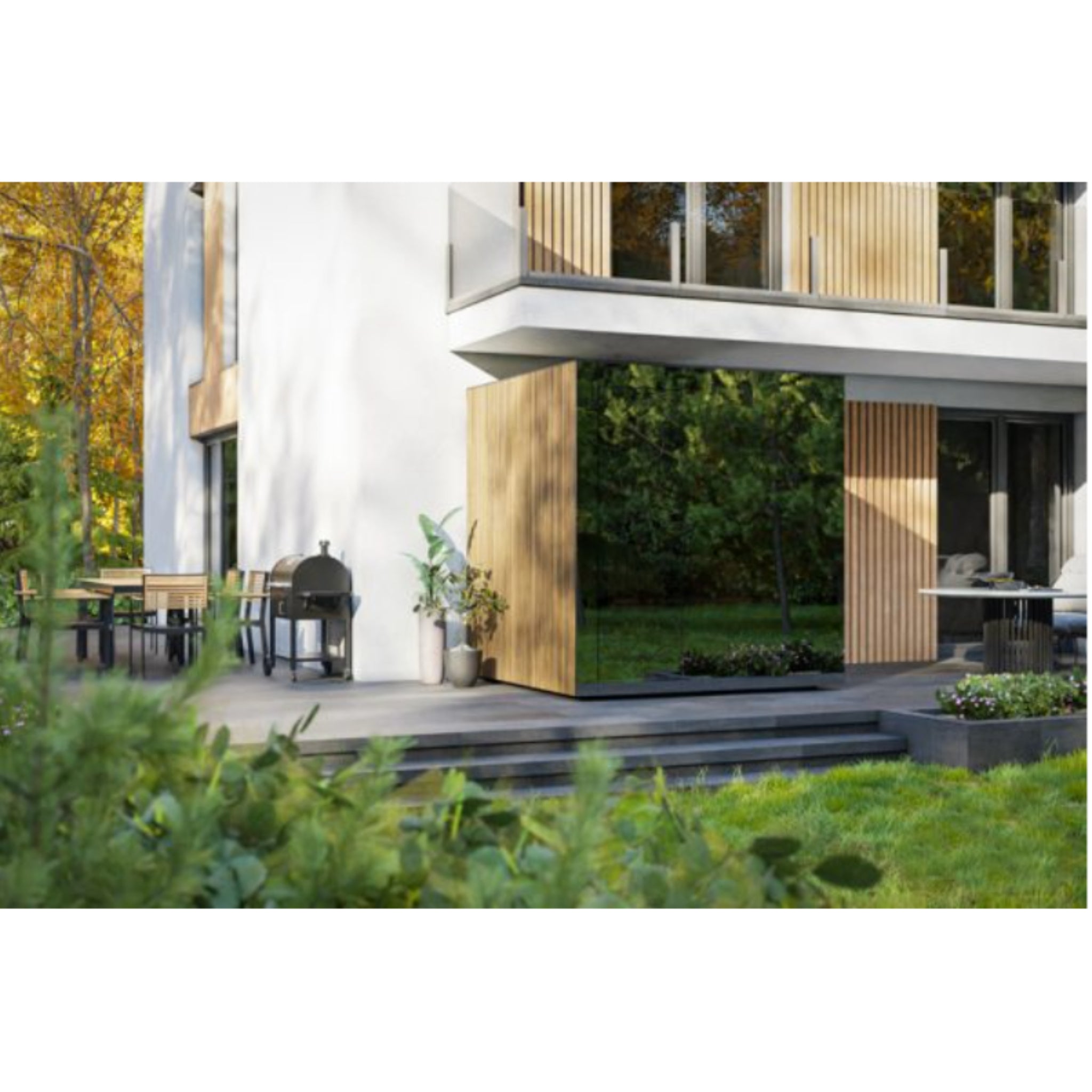 ThermaSol Spectra - Tyrol Panel, 3 - 4 Person, Outdoor Sauna - Saunas - ThermaSol