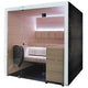 ThermaSol Ventura - Black Stained Spruce, Indoor Sauna - Saunas - ThermaSol
