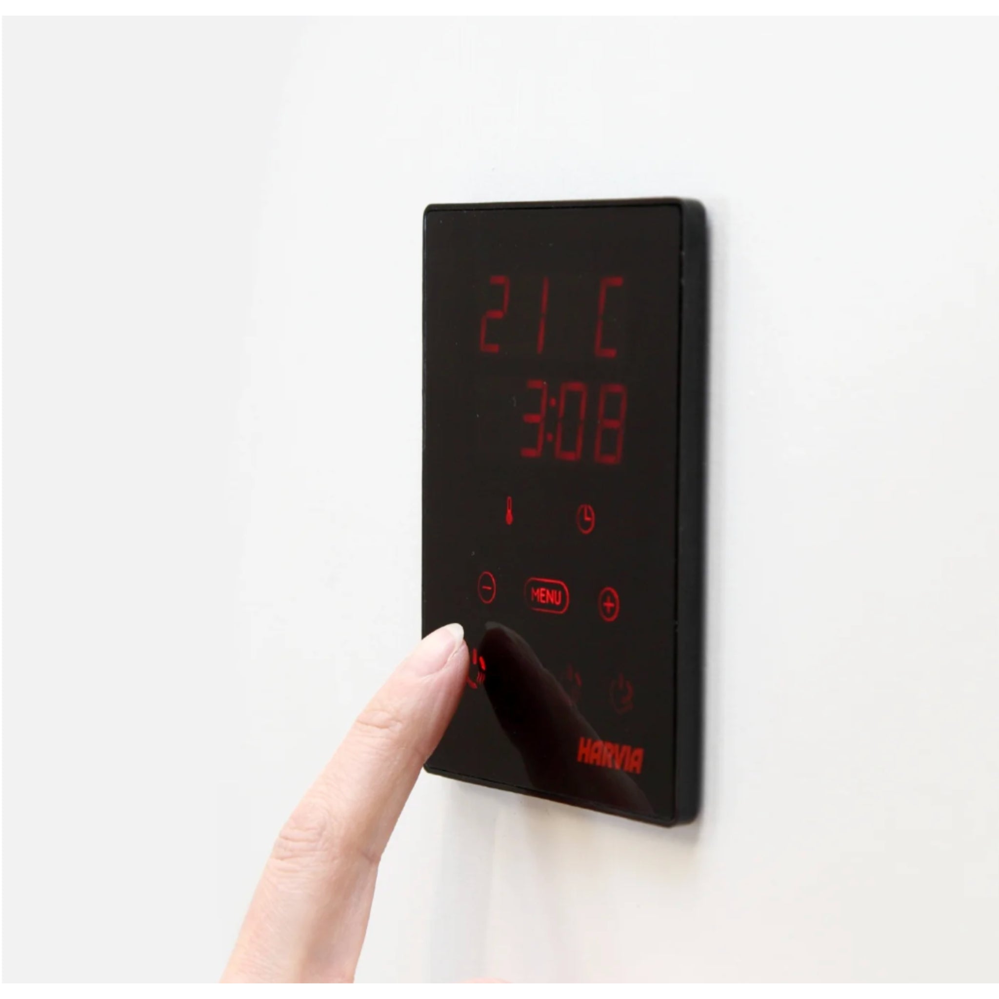 ThermaSol Ventura - Black Stained Spruce, Indoor Sauna - Saunas - ThermaSol