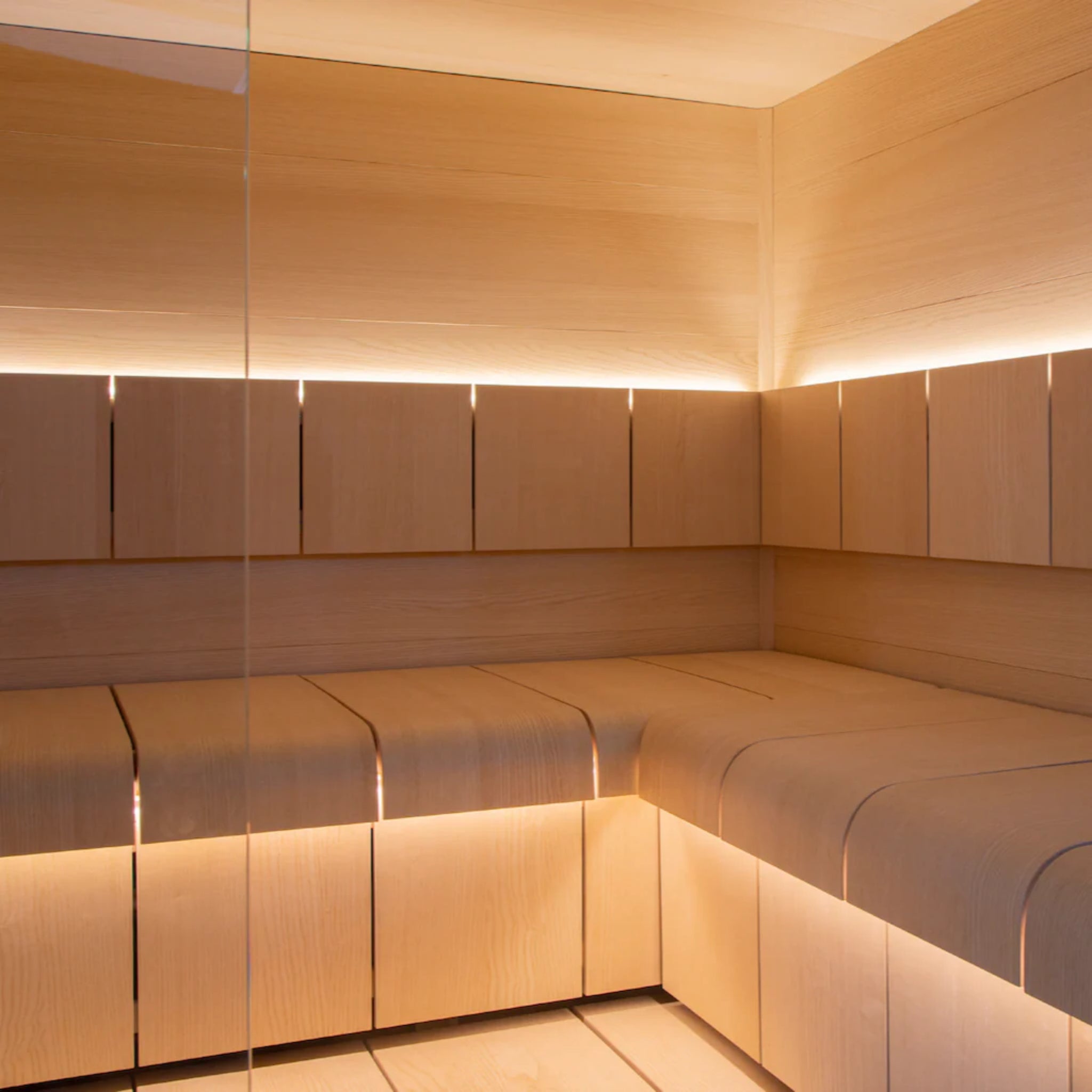 ThermaSol Ventura - Black Stained Spruce, Indoor Sauna - Saunas - ThermaSol