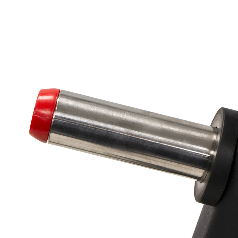 TKO 255lb Rubber Olympic plate set w/ Plate Tree (843OPT - BK) - Free Weights - TKO