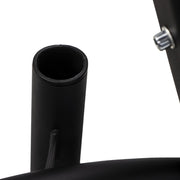 TKO 255lb Rubber Olympic plate set w/ Plate Tree (843OPT - BK) - Free Weights - TKO