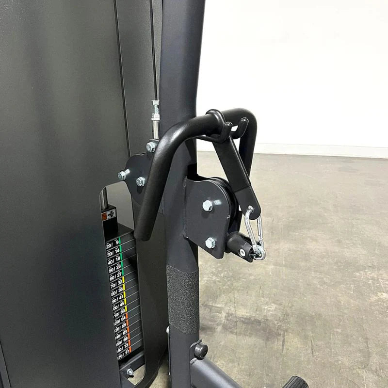 TKO Achive Lat Pulldown/Seated Row (8801-BK)-Strength Machines-TKO
