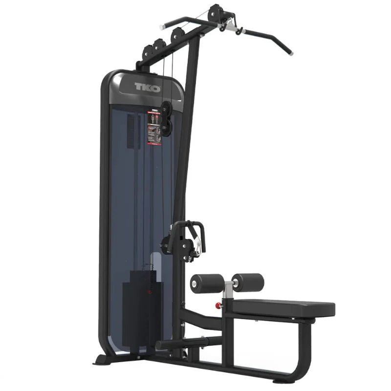 TKO Achive Lat Pulldown/Seated Row (8801-BK)-Strength Machines-TKO