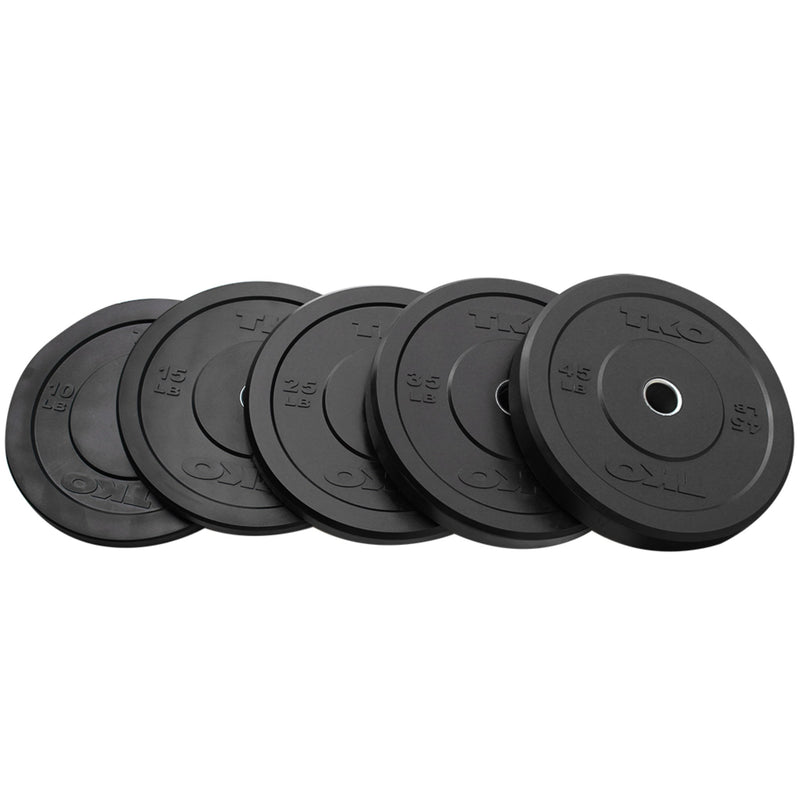 TKO Bumper Plate Sets - Free Weights - TKO