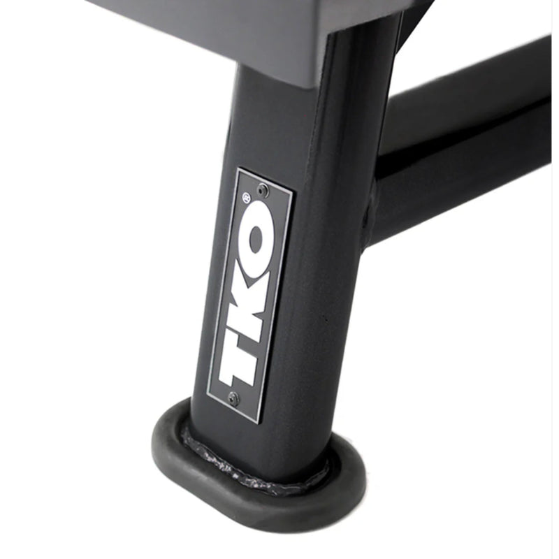 TKO Pro Cast Kettlebell set w/ 2 - Tier Rack (4kg - 36kg) - Free Weights - TKO