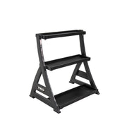 TKO Pro Cast Kettlebell set w/ 3 - Tier Rack (4kg - 36kg) - Free Weights - TKO