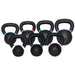 TKO Pro Cast Kettlebell set w/ 3 - Tier Rack (4kg - 36kg) - Free Weights - TKO