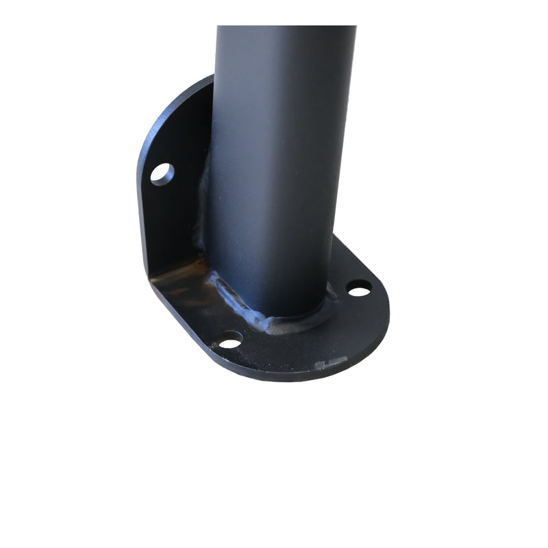 TKO Rubber EZ Curl Barbells w/ 5 Set BB Rack (20 - 60 lbs) - Free Weights - TKO