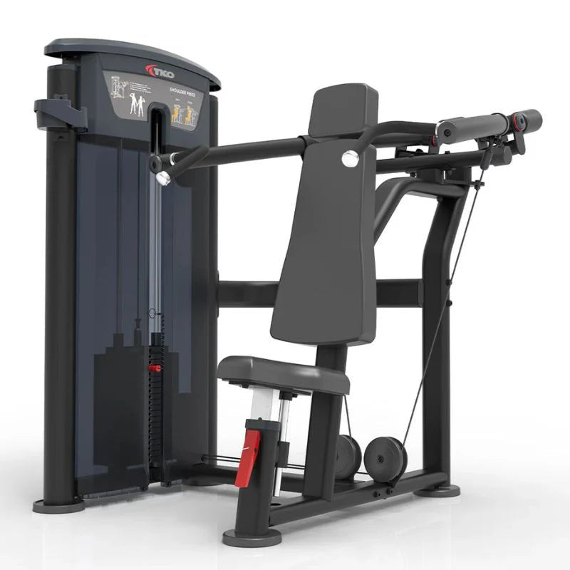 TKO Signature Converging Shoulder Press-Strength Machines-TKO