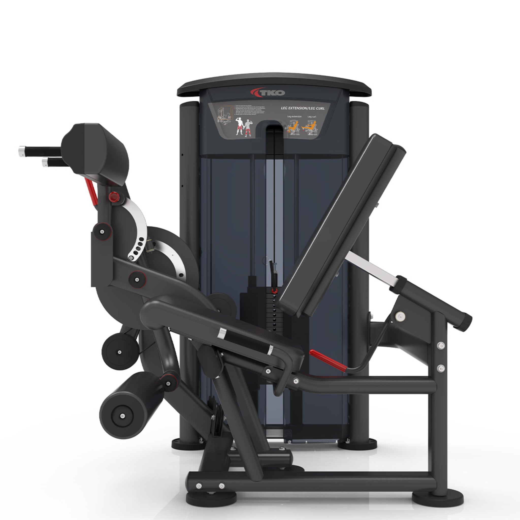 TKO Signature Dual Leg Ext/Leg Curl - 200lb weight stack - Gym Emotion