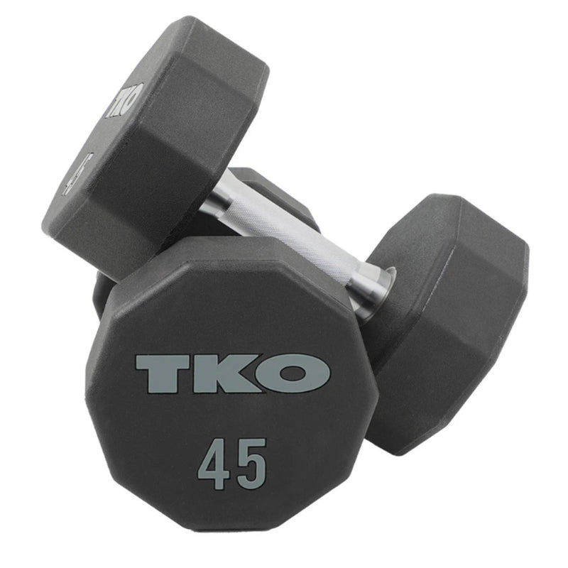 TKO Ten - Sided Urethane Dumbbell Sets (830TU) - Free Weights - TKO