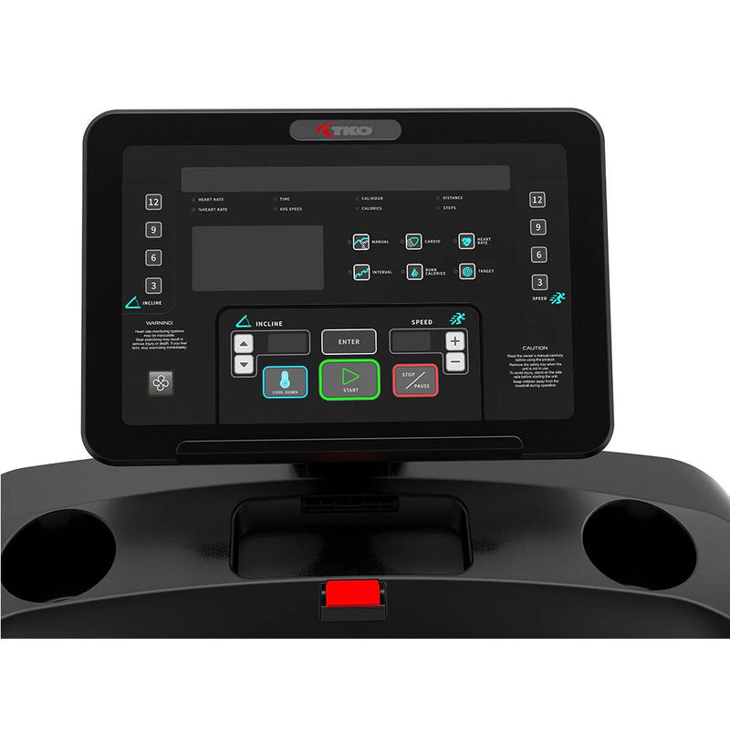 TKO Treadmill with Screen (7T-LED)-Treadmills-TKO