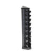 TKO Urethane Hex Tri - grip Handle Dumbbells w/ 8pr Vertical DB Rack (3 - 25 lbs) - Free Weights - TKO
