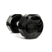 Troy 12 - Sided Rubber Dumbbells (Sets) - Troy VTX
