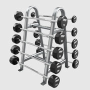 TROY 12 - Sided Urethane Barbell Set with Rack (20 - 110 lbs.) - Free Weights - Troy VTX