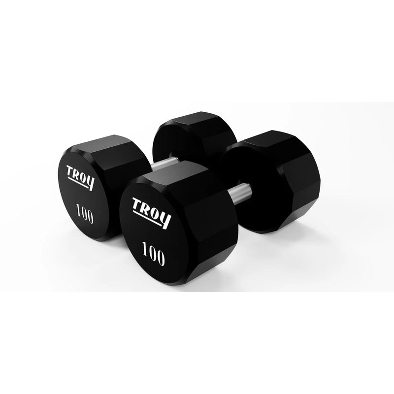 Troy 12 - Sided Urethane Dumbbells (Sets) - Free Weights - Troy VTX