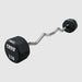 Troy 12 Sided Urethane EZ Curl Barbell Set (20 - 110lbs) - Free Weights - TROY VTX