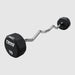 Troy 12 Sided Urethane EZ Curl Barbell Set (20 - 110lbs) - Free Weights - TROY VTX
