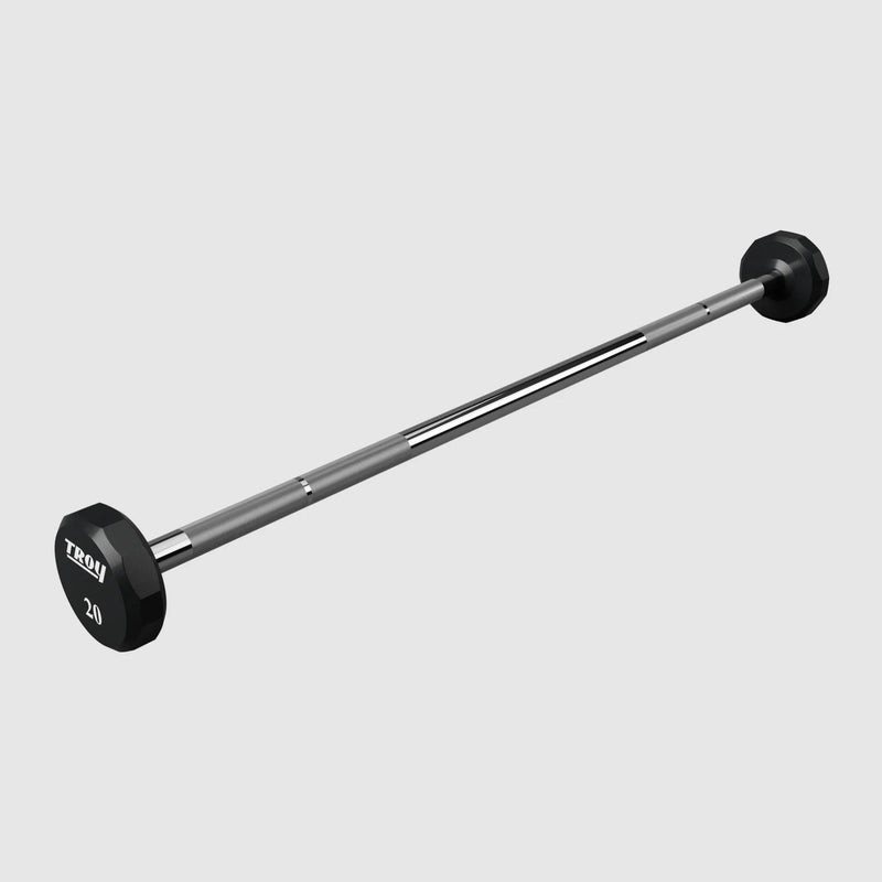 Troy 12 - Sided Urethane EZ - Curl Barbells (TSB - U) - Free Weights - Troy VTX