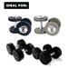 Troy 3 Tier 15 Pair Dumbbell Saddle Rack - Accessories - Troy VTX