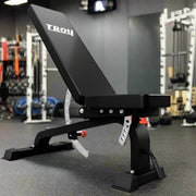 Troy Commercial Flat - Incline - Decline Bench (GTBH - FID) - Benches - Troy VTX