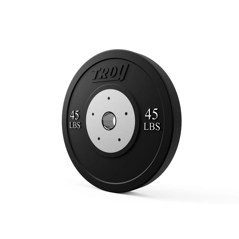 Troy Competition Black Rubber Bumper Plates (BCO - SBP) - Free Weights - Troy VTX