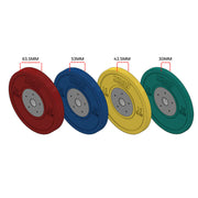 Troy Competition Color Rubber Bumper Plates (CO - SBP) - Free Weights - Troy VTX