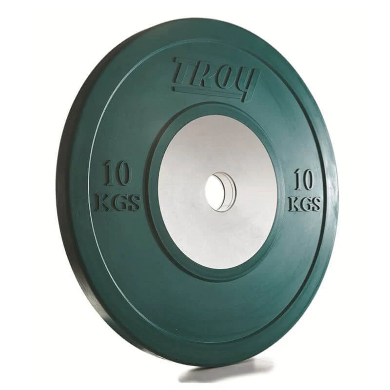 Troy Competition Color Rubber Bumper Plates (CO - SBP) - Free Weights - Troy VTX