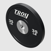 Troy Performance Black Rubber Bumper Plates (BPO - SBP) - Free Weights - Troy VTX