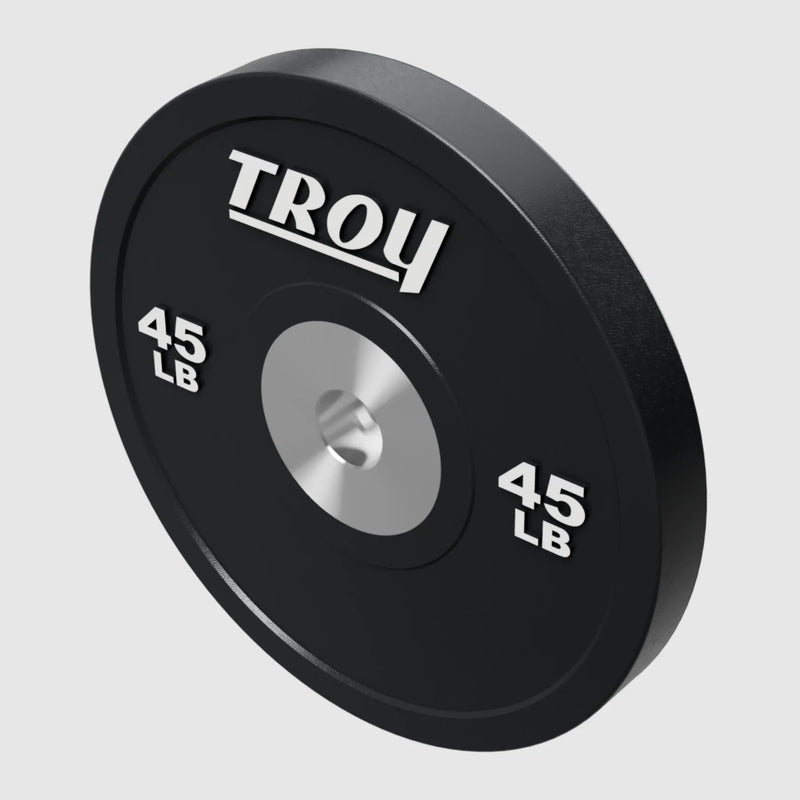 Troy Performance Black Rubber Bumper Plates (BPO - SBP) - Free Weights - Troy VTX