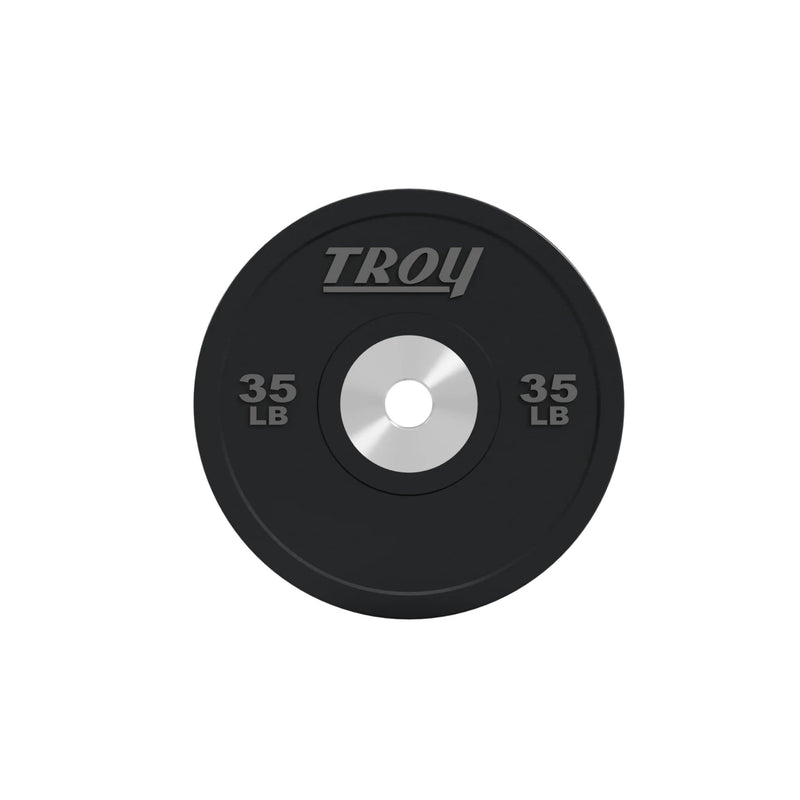 Troy Performance Black Rubber Bumper Plates (BPO - SBP) - Free Weights - Troy VTX