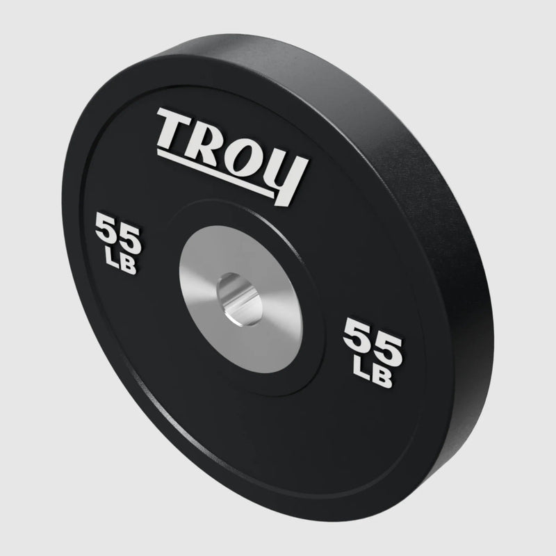 Troy Performance Black Rubber Bumper Plates (BPO - SBP) - Free Weights - Troy VTX